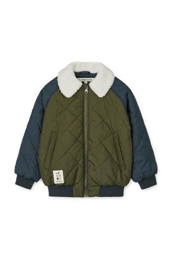 Detská bunda Liewood Mira Jacket zelená farba, LW20196