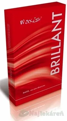 MAXIS BRILLANT LÝTKOVÉ PANČUCHY veľkosť 3, (II.KT), krátke, so špicou, bronz