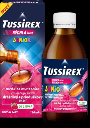 TUSSIREX Junior sirup na kašeľ pre deti 120 ml