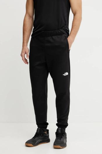 Tepláky The North Face Reaxion čierna farba, jednofarebná, NF0A8CNQJK31
