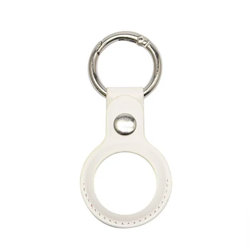 LEATHER Puzdro pre Apple AirTag biele