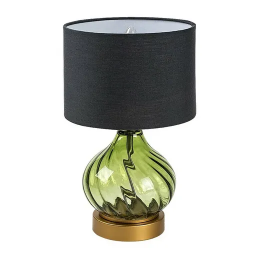 Rabalux 74033 dekoratívna stolná lampa Pirelo, E14, 1x max. 25W, fľaškovo zelená