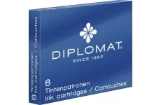 Diplomat Atramentové bombičky D10275212 6 ks modré