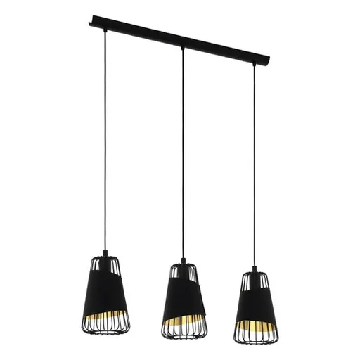 Závesné osvetlenie Eglo AUSTELL čierna 49448