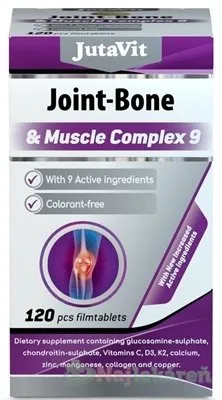 JutaVit Chrupavky kosti a svaly 9 komplex 120 ks