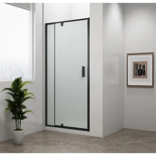 Polysan Easy Black sprchové dvere 88-102 cm EL1738B