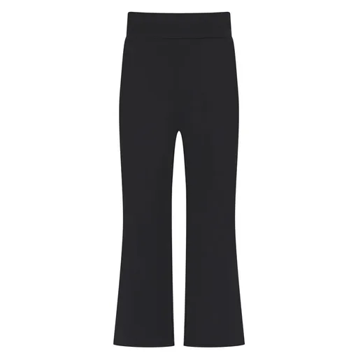 SF (Skinnifit) Dievčenské legíny s rozšírenými nohavicami - Čierna | 11-12 rokov