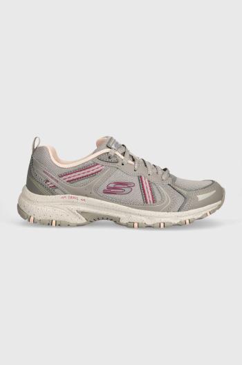 Tenisky Skechers HILLCREST dámske, šedá farba