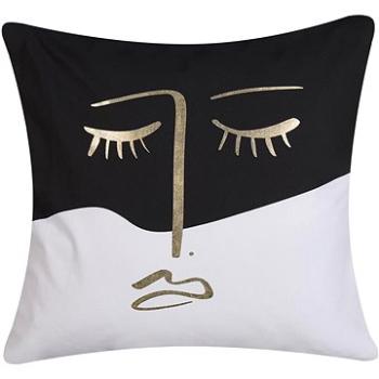 BELIANI, Dekoratívny vankúš 45 × 45 cm viacfarebný ABELIA , 250656 (beliani_250656)