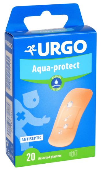 URGO Aqua-protect Náplasť antiseptická, umývateľná, 3 veľkosti 20 ks