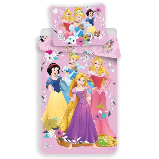 Jerry Fabrics Obliečky Princezné - Princezné | 140 x 200 cm / 70 x 90 cm