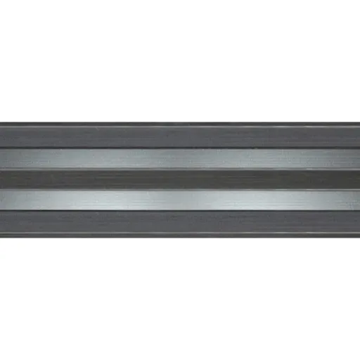 Dekor Fineza Selection tmavo šedá 20x60 cm lesk DSELECT26GR