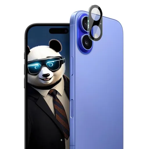 IMAK FULL COVER Sklo pre fotoaparát Apple iPhone 17 BLACK