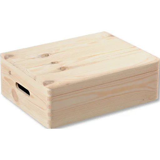 Kesper 69501 Úložný box s výklopným vekom borovica 39 x 29 x 13,5 cm, M