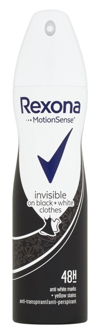 REXONA Antiperspirant Invisible Black+White 150 ml