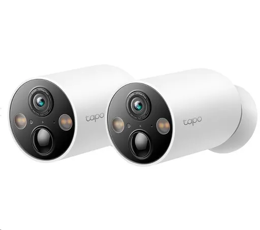 TP-Link Tapo C425 set 2x vonkajšia kamera C425 (4MP, 2K QHD, 1440p, IR 15m, WiFi, micro SD card, IP66)