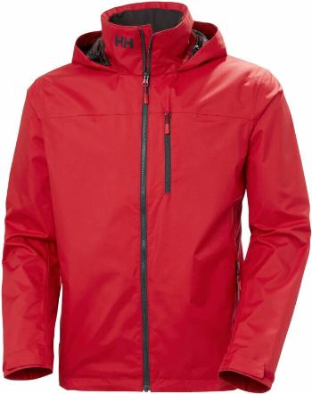 Helly Hansen Bunda Men's Crew Hooded Sailing Jacket 2.0 Red 3XL