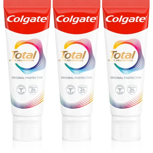 Colgate Total Original zubná pasta 3x75 ml