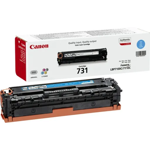 CANON 731 C - originálny toner, azúrový, 1500 strán