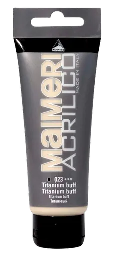 MAIMERI ACRILICO - Akrylové farby 023 - titanium buff, 0,2 L