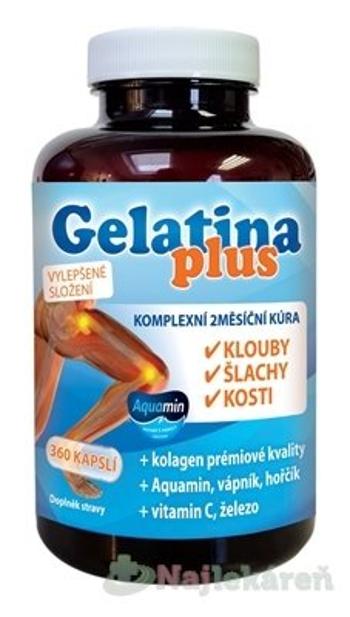 TEREZIA Gelatina Plus pre zdravé kĺby a kosti, 360 cps