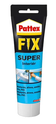 PATTEX SUPER FIX - Montážne disperzné lepidlo 0,25 kg
