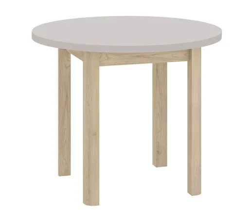 Signal Jedálenský stôl ADAM 80 cm Farba: Kašmír / dub cremona torro