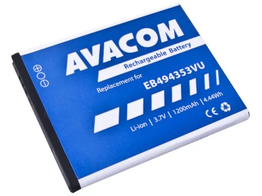 AVACOM batéria do mobilu Samsung 5570 Galaxy mini Li-Ion 3, 7V 1200mAh (náhrada EB494353VU)