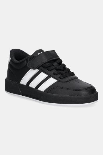 Detské tenisky adidas BREAKNET 3.0 čierna farba, JS3687