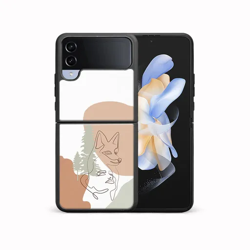 MY ART Ochranný kryt pre Samsung Galaxy Z Flip4 5G FOX (191)