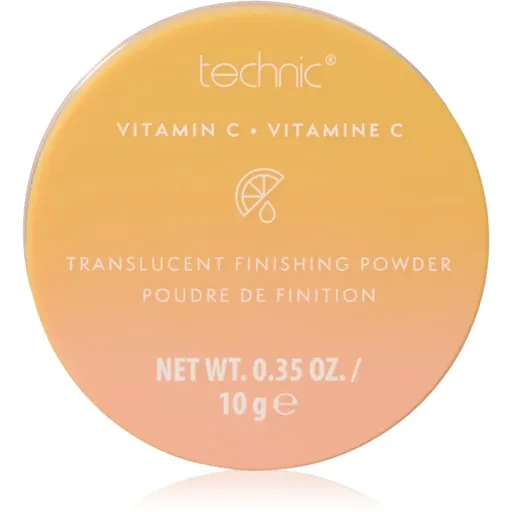 Technic Cosmetics Vitamin C sypký rozjasňujúci púder pre zamatový vzhľad pleti 10 g
