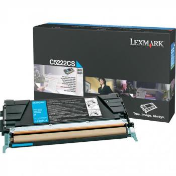 LEXMARK C5222CS - originální toner, azurový, 3000 stran