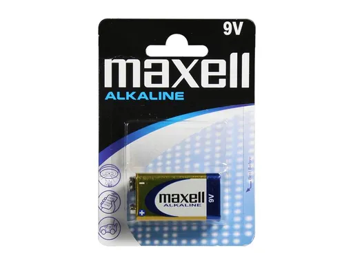 Batéria 6LR61 (9V) alkalická MAXELL 1ks / blister