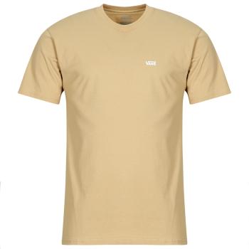 Vans  MN LEFT CHEST LOGO TEE  Tričká s krátkym rukávom Béžová