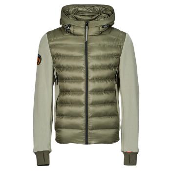 Superdry  HOODED STORM FLEECE  Bundy Kaki