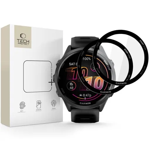 TECH-PROTECT GLASS FLEX+ 2-PACK Sklo pre Garmin Forerunner 970 / Forerunner 570 47mm