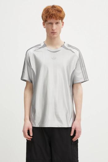 Tričko adidas Originals 2000 T-shirt pánske, strieborná farba, s nášivkou, JM6743