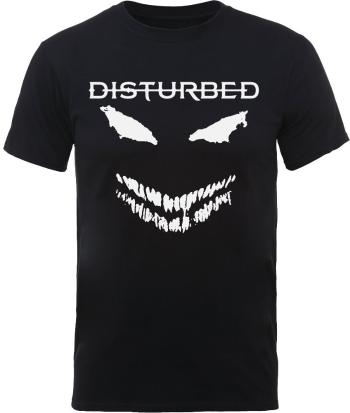 Disturbed Tričko Scary Face Candle Unisex Black XL