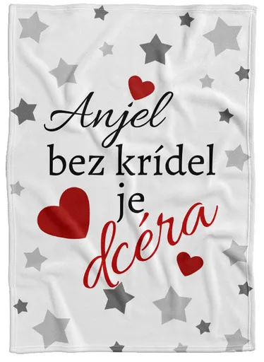 Deka Anjel bez krídel je dcéra (Podšitie baránkom: NE)