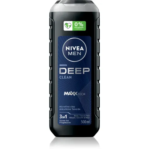 Nivea Men Deep sprchový gél pre mužov 500 ml