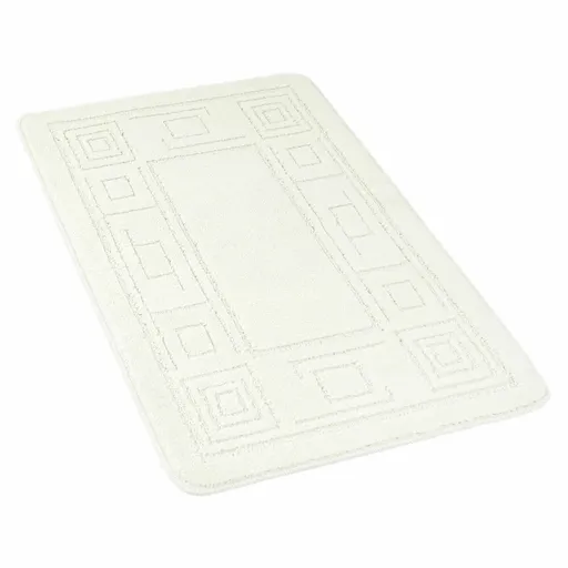 Kvalitex Kúpeľňová predložka Ornament smotanová, 60 x 100 cm