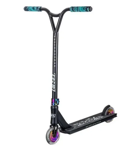 Freestyle kolobežka NKD Diesel Stunt, Čierno-dúhová