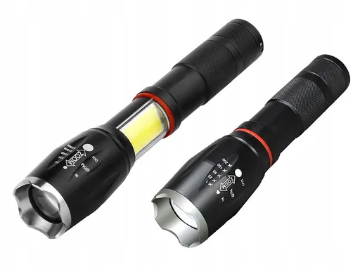 USB svietidlo COB U3 LED s funkciou ZOOM 9W