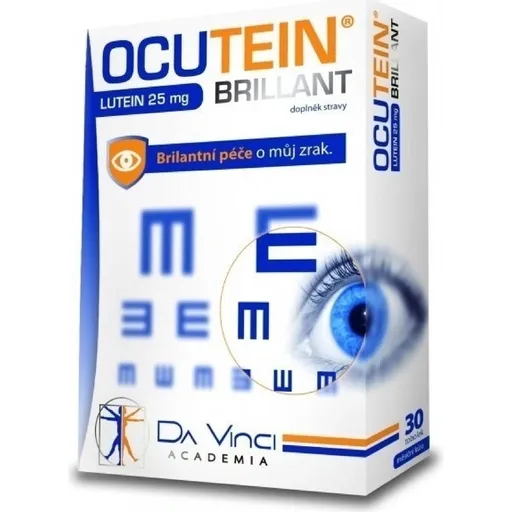 Da Vinci Ocutein BRILLANT Luteín 25 mg 30 kapsúl