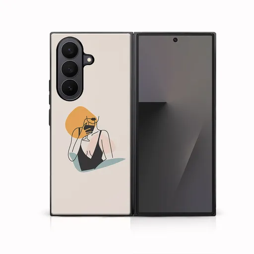 MY ART Ochranný kryt pre Samsung Galaxy Z Fold7 5G WOMAN (197)