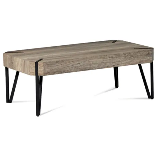 Konferenčný stolík Autronic 110x43 cm hnedý MDF AHG-241 CAN