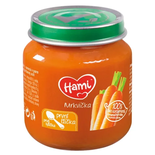 HAMI Prvá lyžička Mrkvička od 4.mesiaca 125 g