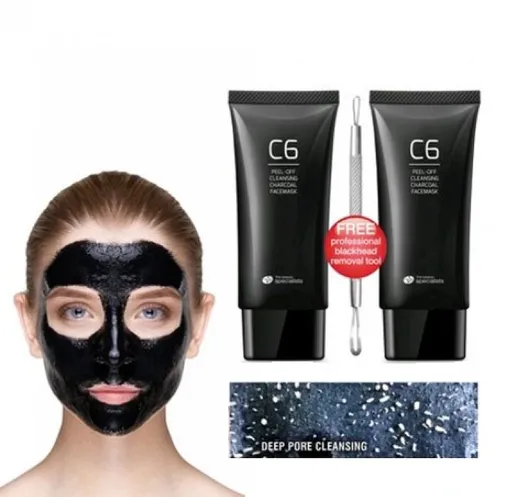 Čistiaca maska zo živočišného uhlia