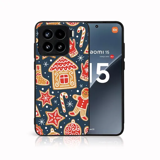 MY ART Kryt s vianočným dizajnom Xiaomi 15 CHRISTMAS (069)