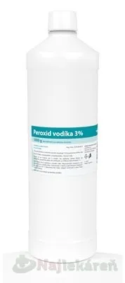 Peroxid vodíka 3% sol.dor.1 x 1000 g